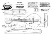teardrop mandolin plan  mandolin   plan diy musical instruments