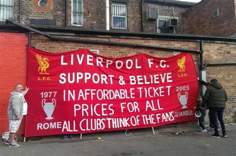 liverpool freeze general admission matchday ticket prices    season  talks
