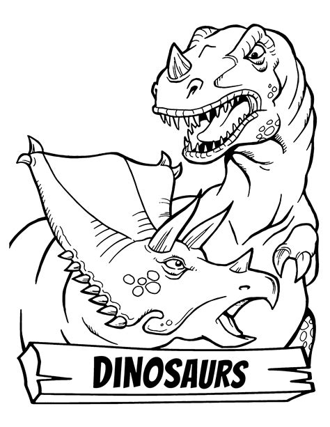 scary dinosaur coloring pages yuki hurtado