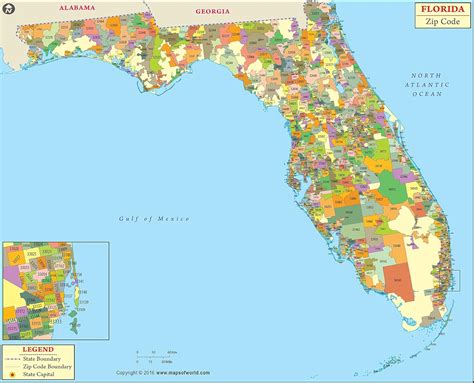 Zip Code Map Of Florida – Map Vectorcampus Map
