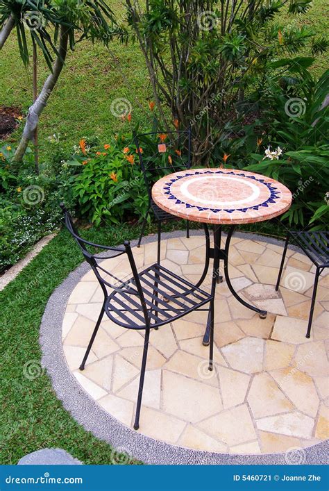 outdoor garden patio furniture stock image image