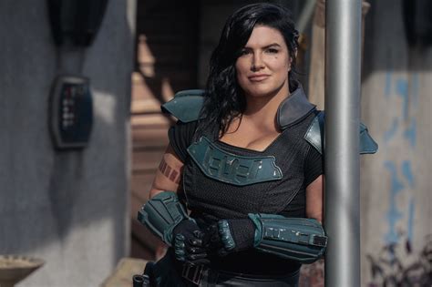how gina carano s once bright star wars future on the mandalorian