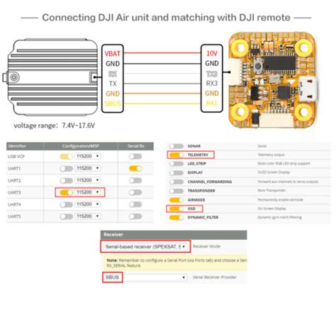 tmotor  mini  hd osd vtx switch fc lethalfpv