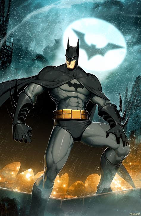 comics  batman artwork  gonzalo ordonez arias