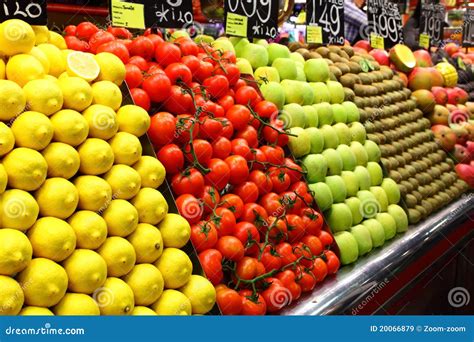 fruit market royalty  stock images image