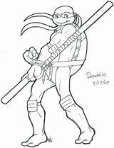 Donatello Coloring Pages Tmnt Color Getcolorings Print sketch template
