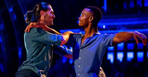 strictly come dancing makes history with same sex dance gayety