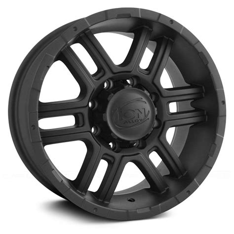 ion alloy  wheels matte black rims  mb