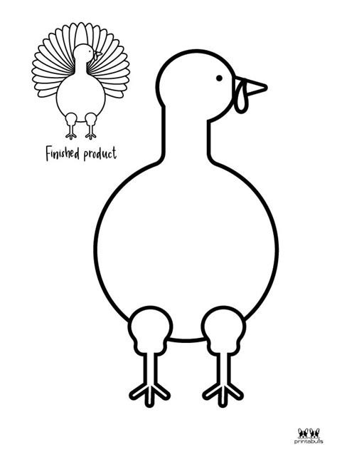 disguise  turkey template  printable