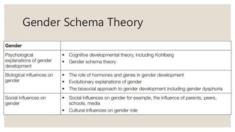 gender schema