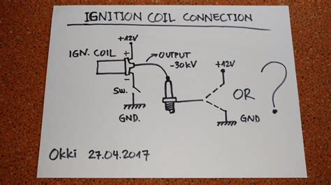 small engine ignition coil diagram  image diagram