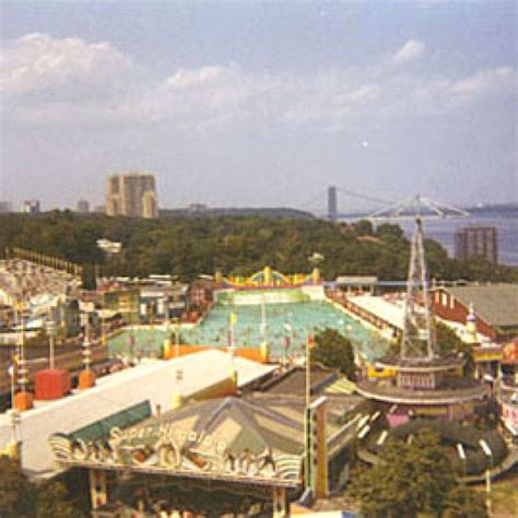 palisades amusement park exhibit  book  pool   centennial