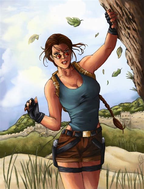 483 Best Images About Comic Game Art Tomb Raider On