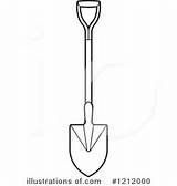 Shovel Clipart Drawing Illustration Royalty Drawings Paintingvalley Perera Lal sketch template