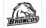 Boise State Broncos Dxf  Vector 3axis sketch template