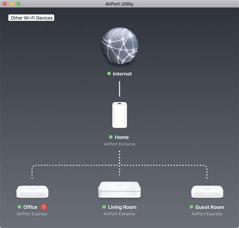 wifi extender  apple router