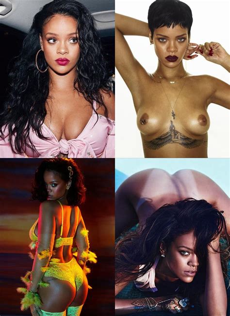 rihanna nude photos from her new book