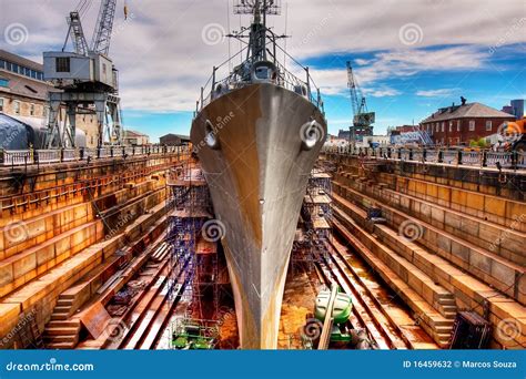 shipyard stock photography image