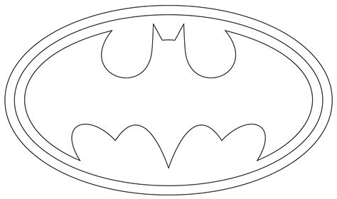 batman logo  batman coloring pages png  file