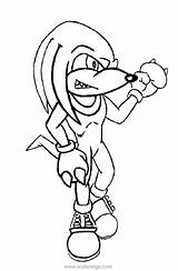 Knuckles Coloring Pages Echidna Character Xcolorings 113k 1024px Resolution Info Type  Size Jpeg sketch template