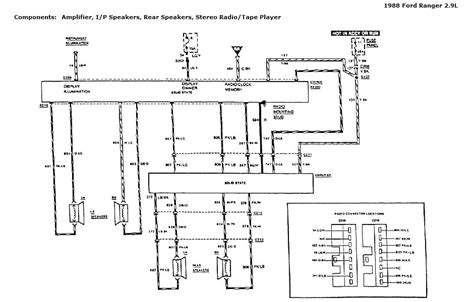 ford ranger stereo wiring diagram collection wiring collection