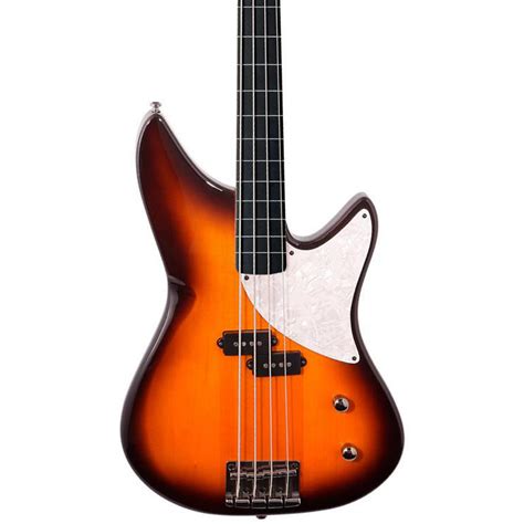 mtd kingston crb  string fretless electric bass guitar musicians friend