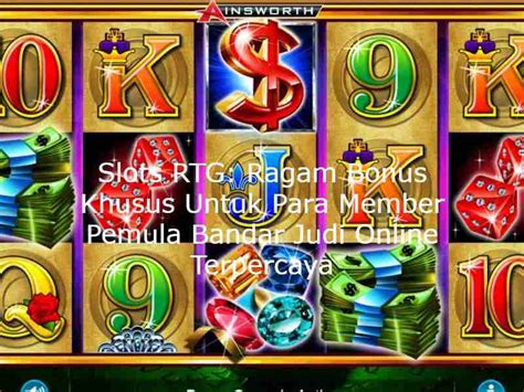 slots rtg situs judi casino  slot  terlengkap  indonesia