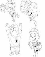 Elementary Hero Activities Coloring Pbs Funded Kids sketch template