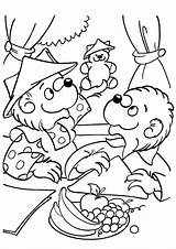 Coloring Sister Bears Berenstain Brother Pages Print Bear Sheets Momjunction Books Parentune Child Color sketch template