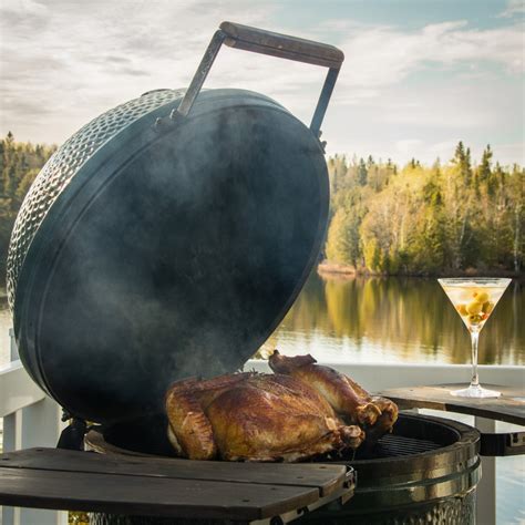 canada day recipe maple and herbs smoked spatchcock turkey divine