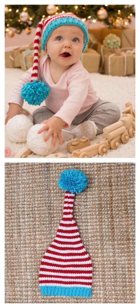 baby elf hat  crochet patterns