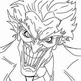 Joker Outline Squad Suicide Coloring Pages Drawings Template Deviantart Sketch sketch template