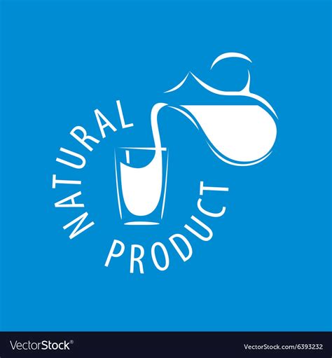 milk logo royalty  vector image vectorstock