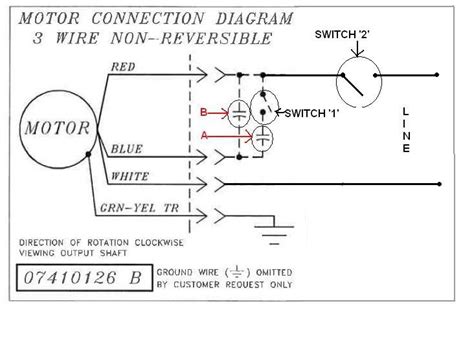 dc motor wiring diagram  wire