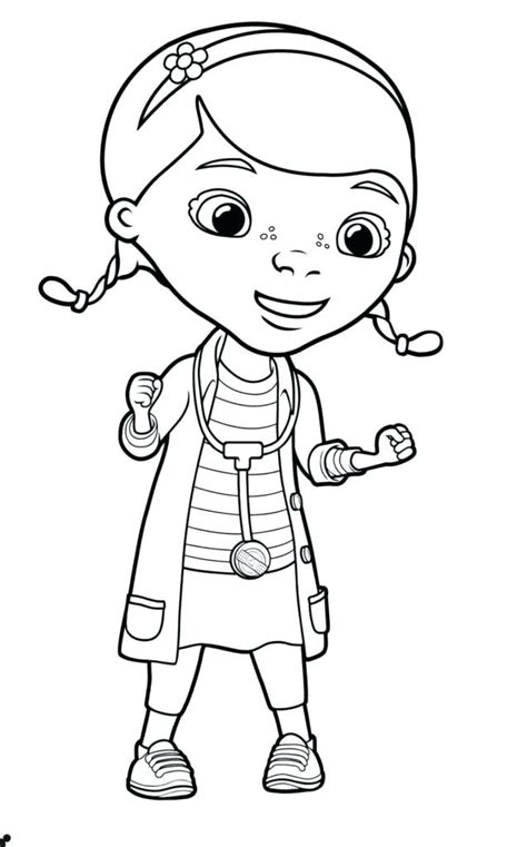 mcstuffins coloring pages  getdrawings