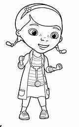 Doc Mcstuffins Coloring Pages Disney Junior Printable Kids Stuffy Color Birthday Lambie Sheets Drawing Face Smiling Getdrawings Printables Pdf Colors sketch template