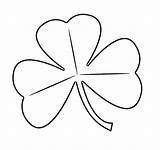 Clover Leaf Three Coloring Pages Printable Template Getdrawings sketch template