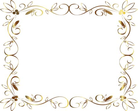 transparent delicate gold frame marcos  invitaciones de
