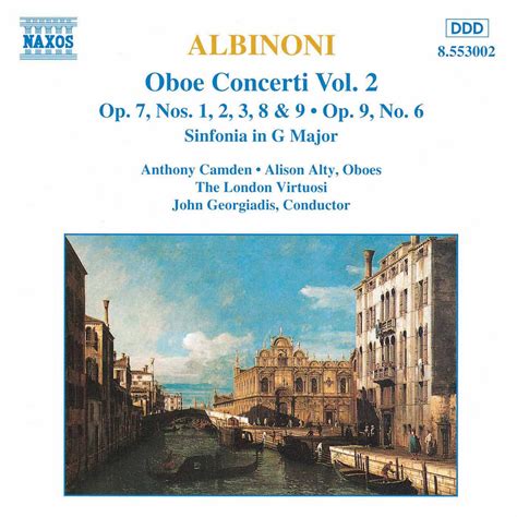 eclassical albinoni oboe concertos vol
