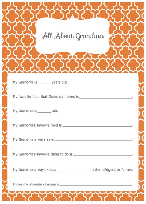 grandma printable everyday dishes