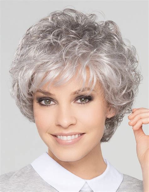 natural culry short ladies grey wig rewigscouk