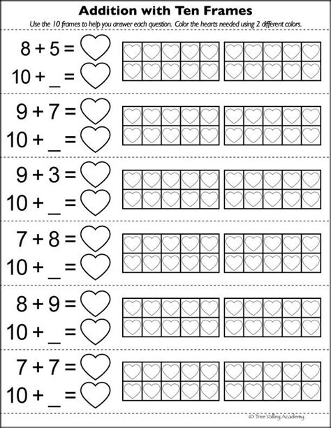 printable addition   worksheets siswa pintar