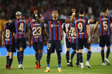 laliga barcelona ante su primera oportunidad  proclamarse campeon
