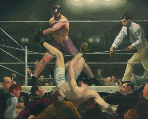 george bellows dempsey  firpo whitney museum  american art