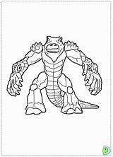 Gormiti Coloring Pages Dinokids Colouring Print Close sketch template
