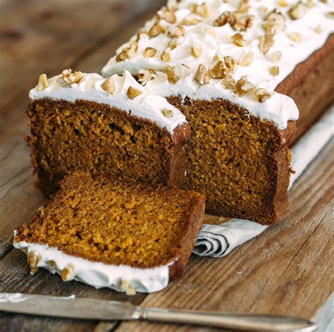copycat starbucks gingerbread loaf  cream cheese frosting