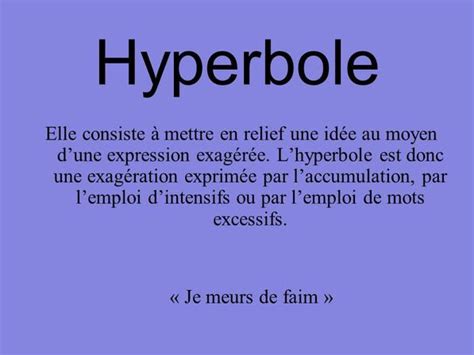 exemple de metaphore figure de style le meilleur exemple