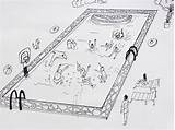 Swimming Drawing Pools Pool Draw Sketch Wikihow Step Outdoor Creativity Projects Choose Board Reference Luxury sketch template