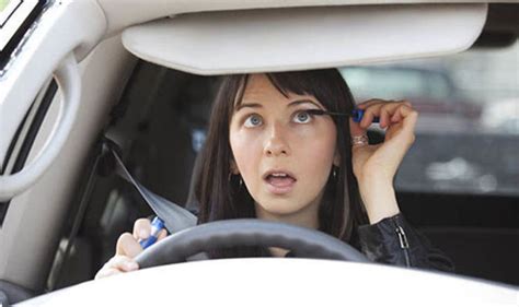 doing this while driving could land you £100 fine and three penalty