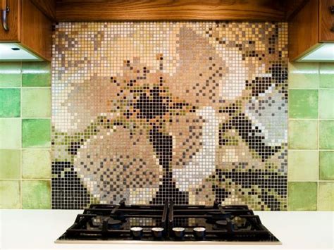 mosaic tile backsplash hgtv
